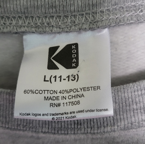NEW Kodak Sweatshirt ( juniors sizes) - Picture 2 of 4